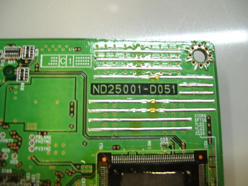 Hitachi 42HDF52 Main LOGIC CTRL Board ND60100-0045 / ND25001-D051