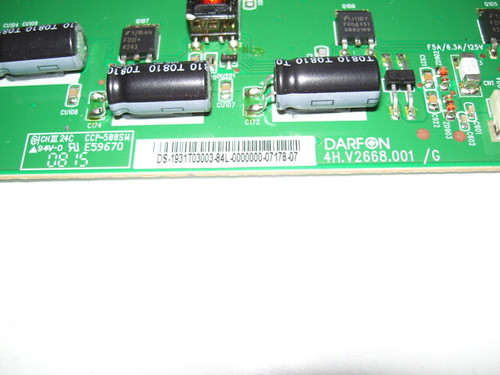 JVC LT-32P679 Inverter Board 4H.V2668.001/G / 1931T03003