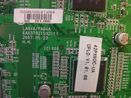 LG 42PX8DC-UA Main Board EAX37921502(1)