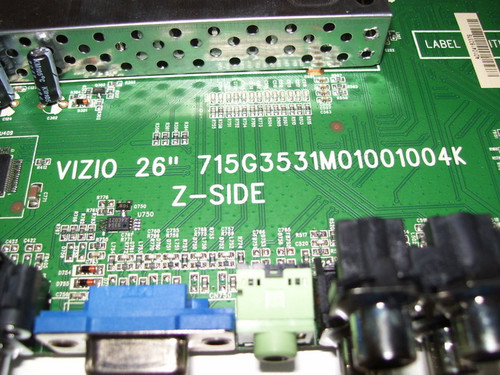 Vizio Main Board 715G3531M01001004K / CBPFTQ9CBZK06603