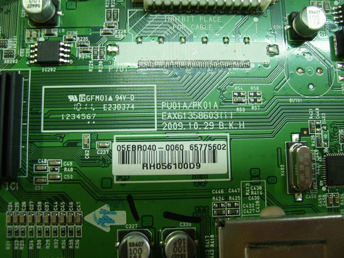 LG 50PJ350-UB Main Board EAX61358603(1) / EBR65775602