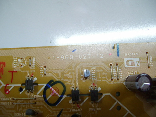 Sony KDL-40S2010 Power Supply Board 1-869-027-12 / A1169591F