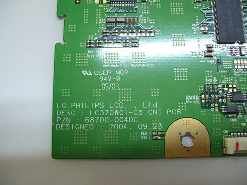 LG 37LP1D-UA T-Con Board 6870C-0040C / 6871L-0654A