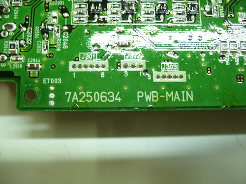 NEC LCD4000-BK Main Board J2090211 / 7A250634