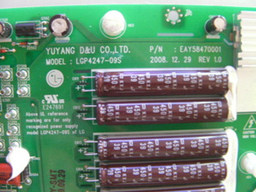 LG 47SL85-US Power Supply Board LGP4247-09S / EAY58470001