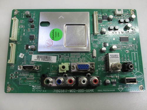 Vizio E221-A1 Main Board 715G5817-M02-000-004K / 756TXDCB02K040