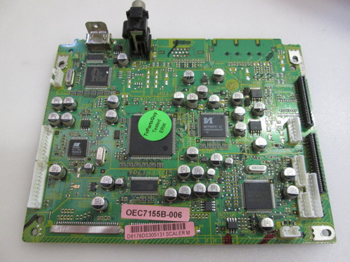 Sharp LC-26DV10U Main Board CEF170A / OEC7155B-006 (ConNECTOR AT  CP4303)