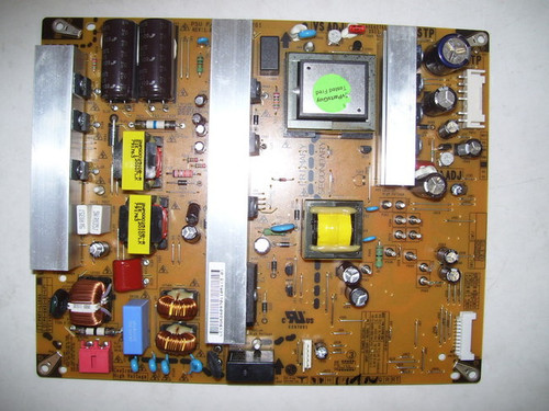 LG 50PM6700-UB Power Supply Board 3PAGC10073A-R / EAX64276501/17 / EAY62609701 (CHIPPED CORNER)