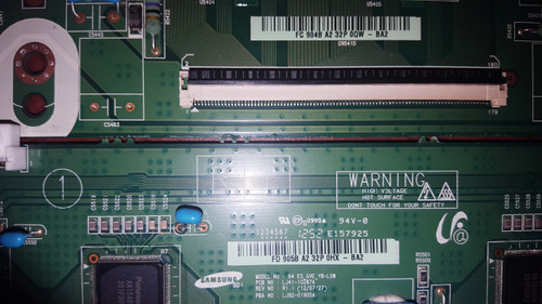 Samsung PN64F5500AFXZA Buffer Board Set LJ41-10286A & LJ41-10287A / LJ92-01904B & LJ92-01905B