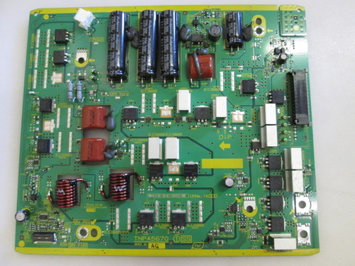 This Panasonic TNPA5670AQ SS Board is used in TC-P55VT50. Part Number: TNPA5670AQ. Type: Plasma, SS Board, 55"