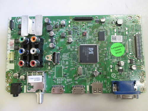 This Emerson A3AUKUH|BA31T0G02013 Main BD is used in LF501EM4. Part Number: A3AUKUH, Board Number: BA31T0G02013. Type: LED/LCD, Main Board, 50"