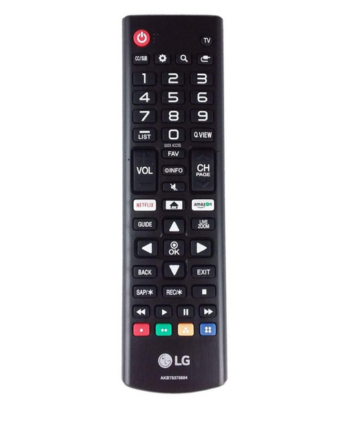 LG  LED HDTV REMOTE ConTROL AKB73975711