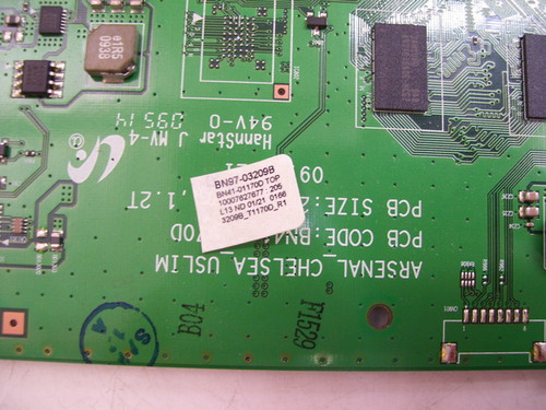 This Samsung BN94-02820B|BN97-03209B|BN41-01170D Main BD is used in PN50B850Y1F. Part Number: BN94-02820B, Board Number: BN97-03209B, BN41-01170D. Type: Plasma, Main Board, 50"