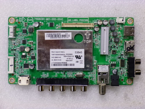 Vizio E390-A1 Main Board 756TXECB02K013 / 715G6381-M01-000-04I