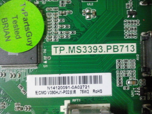 HAIER 40DR3505 MAIN BOARD N1.40802.52H / TP.MS3393.PB713 (MXN1.40802.52H)