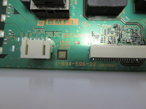 Sony XBR-75X850C Main Board 1-894-596-22 / A2072607B (See Note RE: Software Update)
