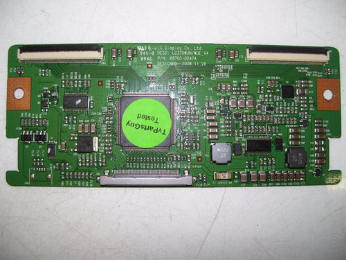 VIZIO, VL370M, T-CON BOARD, 6871L-1579A, 6870C-0247A
