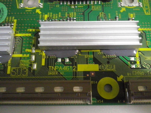 PANASONIC, TH-58PZ580U, BUFFER BOARD SD, BUFFER BOARD SU, TNPA4613, TNPA4612