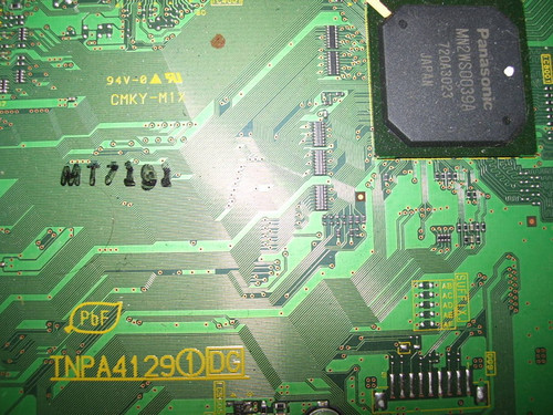 PANASONIC, TH-58PZ7004, DIGITAL BOARD DG, TNPA4129, TNPA4129
