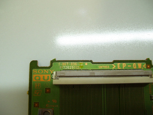 Sony KDL-V40XBR1 CIRCUIT Board A-1129-197-B / 1-867-836-12