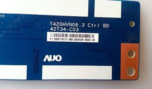 VIZIO, E50-C1, T-CON BOARD, 55.50T15.C11, T420HVN06.3
