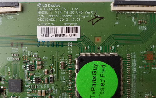 CHANGHONG UD49YC5500UA T-Con Board 6870C-0502B / 6871L-3696B