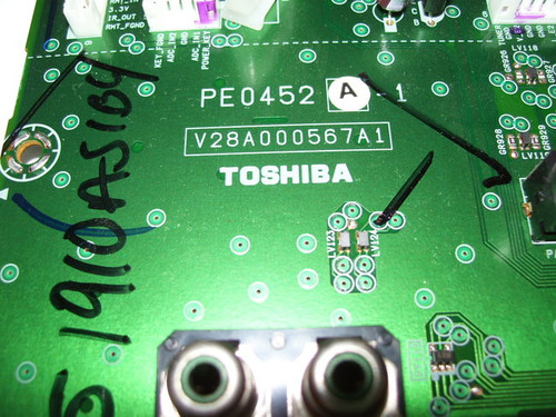 TV LED 46" ,TOSHIBA, 46RF350U, MAIN BOARD, 75008575, PE0452A-1/V28A000567A1
