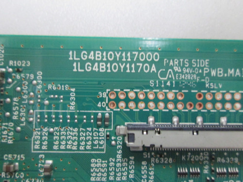 SANYO, DP39843, MAIN BOARD, 1LG4B10Y117000 Z7GA, 1LG4B10Y117000, 1LG4B10Y1170A
