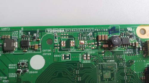 TV LED 55", TOSHIBA ,55L7400U, T-CON BOARD, 435C5251L01 ,V28A001510A1, 465C5251L01
