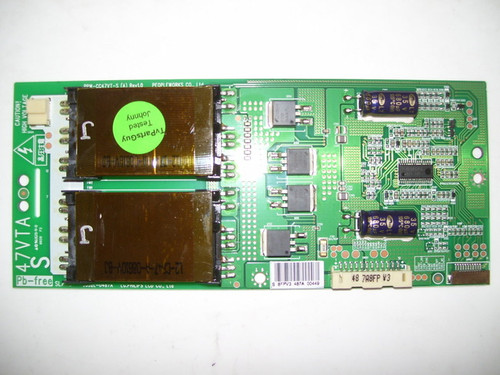 TV LCD 47" ,VIZIO, SV470XVT1A, INVERTER BOARD, 6632L-0487A, PPW-CC47VT-S (A)
