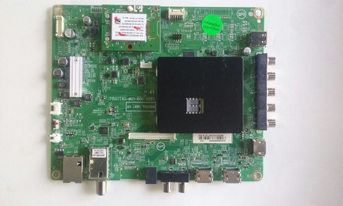 Vizio E50-D1 Main Board 756TXFCB06K003 / 715G7740-M01-B00-005T