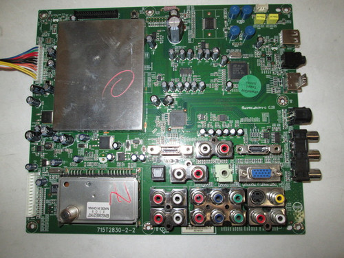 INSIGNIA NS-LCD42HD-09 MAIN BOARD CBPF8Z6KA1 / 715T2830-2-2
