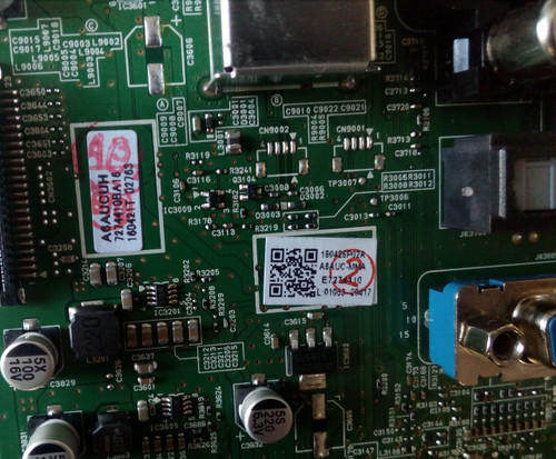 SANYO, FW50D36F, MAIN BOARD, A6AUC-MMA, BA6AUBG0201 1, A6AUCUH
