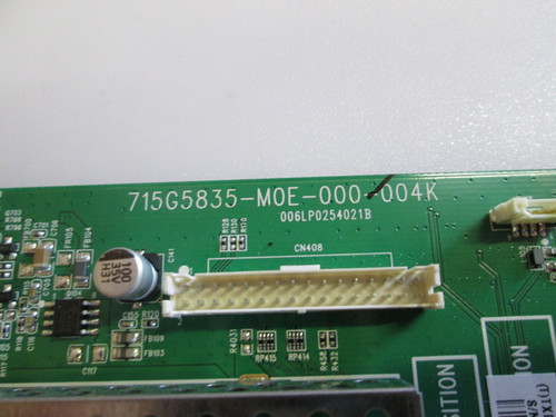 TV LED 24", VIZIO ,E241I-A1 , MAIN BOARD, 756TXDCB02K017 ,715G5835-M0E-000-004K
