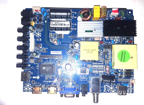 Sansui SLED5515W Main Board / Power Supply Board CV3393BH-B50 / 63H0441