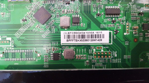 Vizio D40U-D1 Main Board 715G7689-M01-001-005Y / 756TXFCB0QK0410