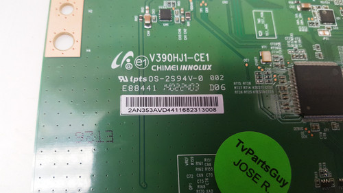 LG 39LN5300-UB T-Con Board V390HJ1-CE1