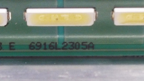 LG 65UF7690 LED Light Strips in metal casing 6922L-0143A / 6916L-2305A & 6916L-2306A