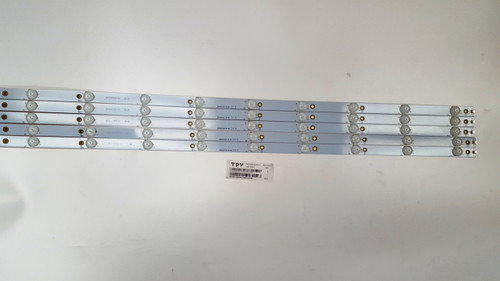 Vizio D43-C1 LED LIGHT STRIPS Set OF 5 LBM430P1001-AE-3S