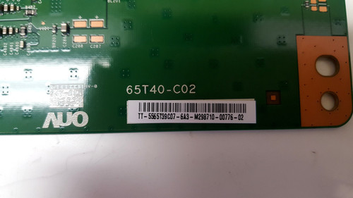 Vizio P65-C1 T-Con Board 65T40-C02 / 5565T39C07 / 55.65T39.C07