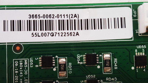 3665-0062-0111 Vizio M65-D0 LED Driver 0171-2471-0102