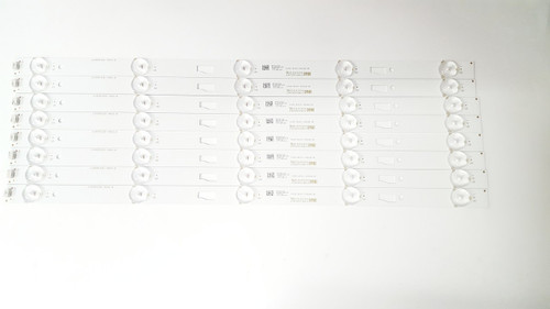 Hitachi LE43M4S9 LED Light Strips Set of 8 JL.D43051235-140CS-M