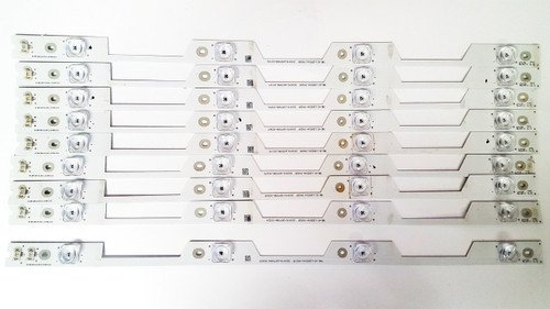 NEW TCL 55UP120 / 55up130 LED Light Strips Complete Set of 9 TMT_55P1_8X4+1X4_2121C_L / R