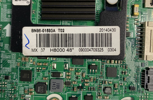 Samsung UN48H8000F TCon Board BN41-02112A / BN97-08322A / BN95-01593A