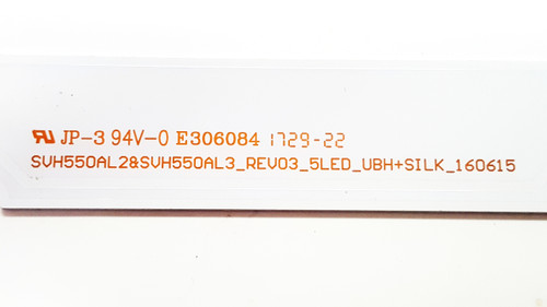 Sharp LC-55P6000U LED Light Strips Complete Set of 10 SVH550AL2 & SVH550AL3 / 160615