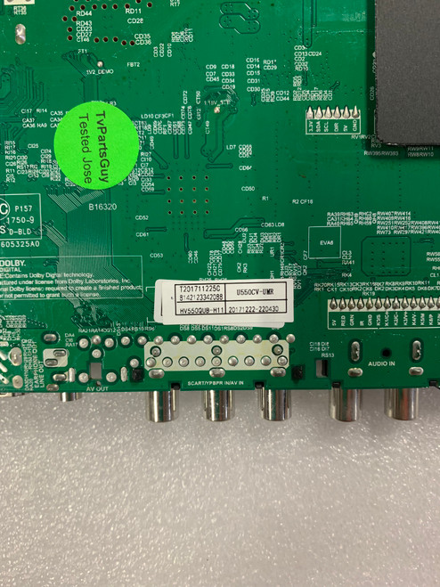 Sceptre U550CV-UMR Main Board TP.MS3458.PC758 / 8142123342088