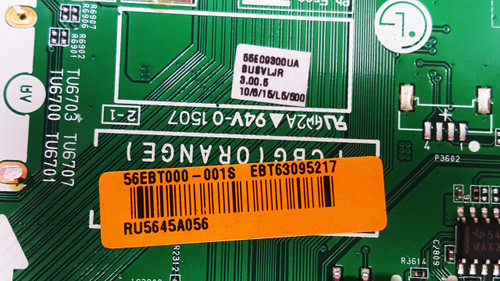 LG 55EC9300-UA.AUSWLJR Main Board EAX65612205(1.0) / EBT63095217