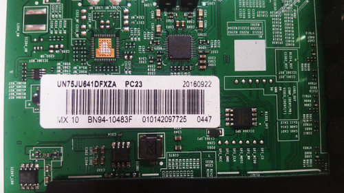 Samsung UN75JU641DF Main Board BN41-02344D / BN94-10483F