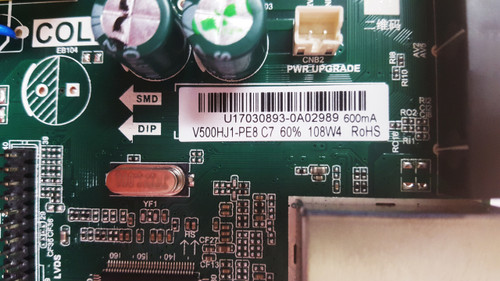 Proscan PLDED5069-C Main Board / Power Supply Board TP.MS3553.PC821  / U17030893 / AE0010909