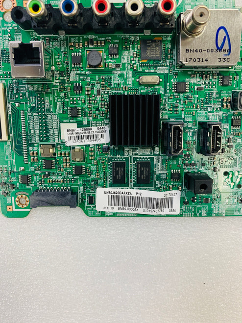 Samsung UN60J620DAF Main Board BN41-02245A / BN97-12989A / BN94-00005X